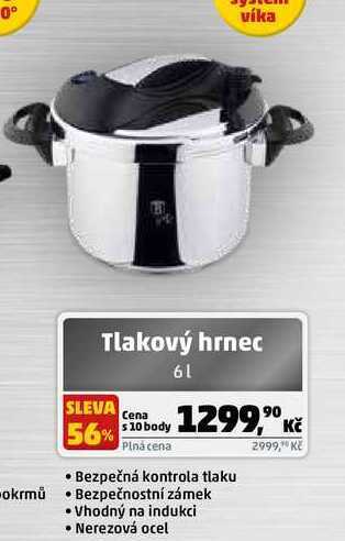 Penny Market Tlakový hrnec 6 l nabídka