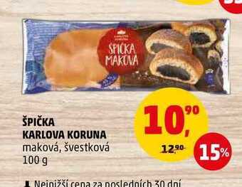 Penny Market Špička karlova koruna, 100 g nabídka
