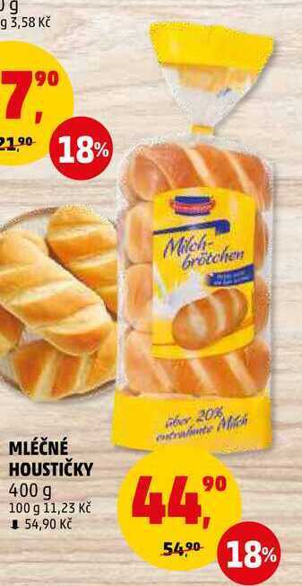 Penny Market Mléčné houstičky, 400 g nabídka