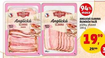 Penny Market Anglická slanina řezníkův talíř, 100 g nabídka