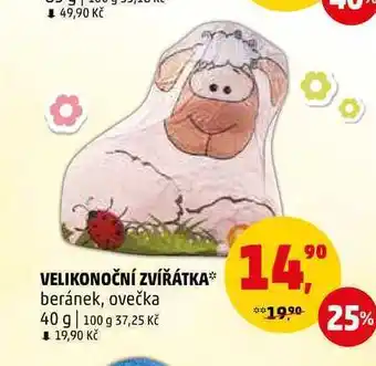 Penny Market Velikonoční zvířátka, 40 g nabídka