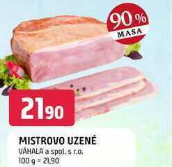 Trefa Mistrovo uzené 100g nabídka