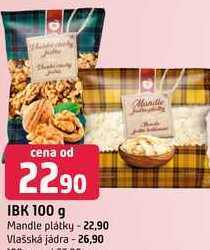 Trefa Ibk 100 g mandle plátky nabídka