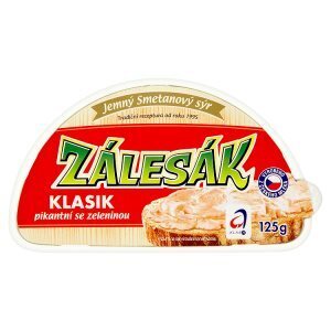 Trefa Zálesák smetanový sýr 125g, vybrané druhy nabídka