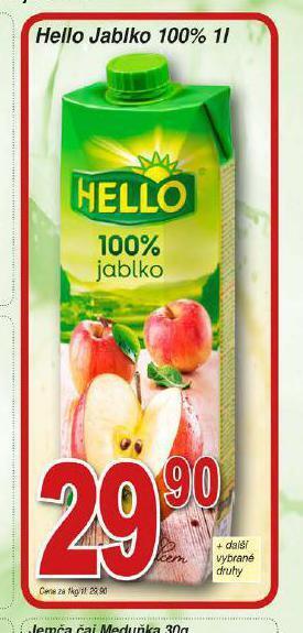 Hruška Hello jablko 100% nabídka
