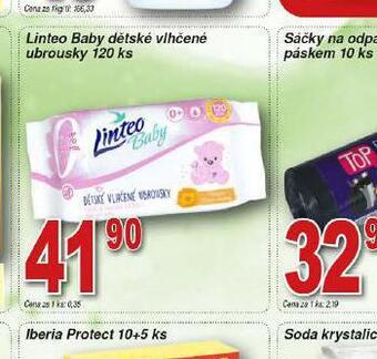 Hruška Linteo baby dětské vlhčené ubrousky nabídka