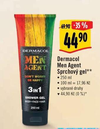 Albert Dermacol men agent sprchový gel nabídka