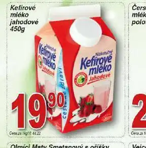 Hruška Kefírové mléko jahodové nabídka