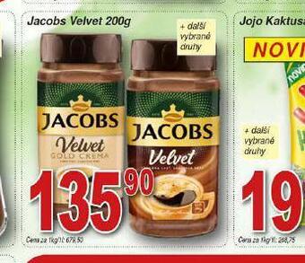 Hruška Jacobs velvet instantní káva nabídka