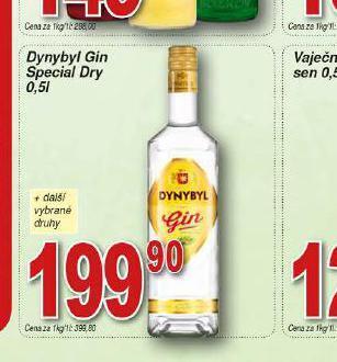 Hruška Dynybyl gin special dry nabídka