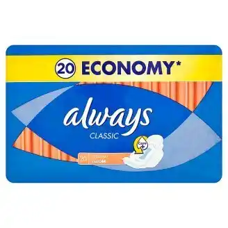 Penny Market Always classic hygienické vložky (18-20 ks), vybrané druhy nabídka