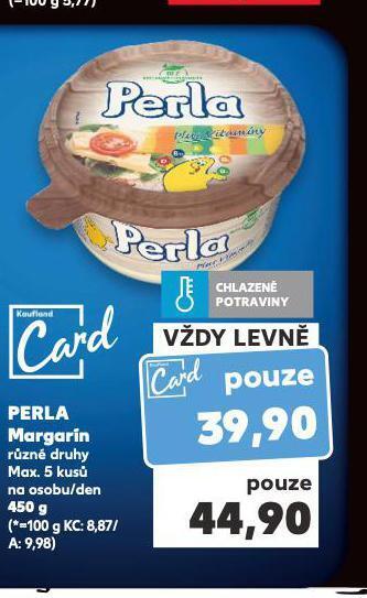 Kaufland Perla margarín nabídka