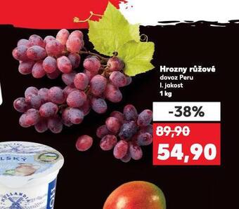 Kaufland Hrozny růžové nabídka