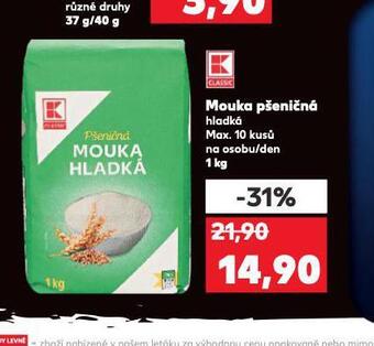 Kaufland Mouka pšeničná nabídka