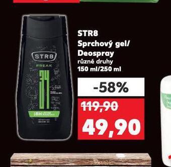 Kaufland Str8 deospray nabídka