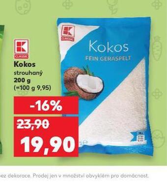 Kaufland Kokos strouhaný nabídka
