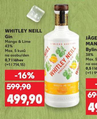 Kaufland Whitley neill gin nabídka
