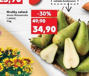 Kaufland Hrušky zelené nabídka