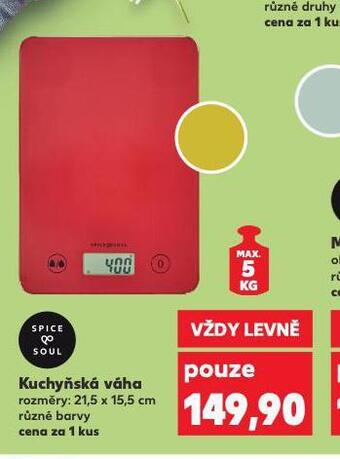 Kaufland Kuchyňská váha nabídka