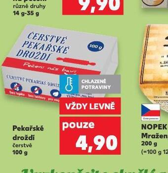 Kaufland Pekařské droždí nabídka