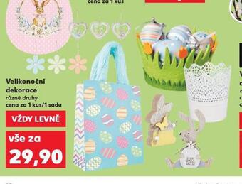 Kaufland Velikonoční dekorace nabídka