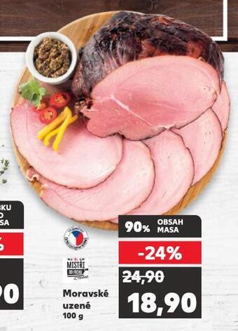 Kaufland Moravské uzené nabídka