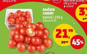 Penny Market Rajčata cherry nabídka