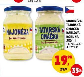 Penny Market Tatarská omáčka nabídka