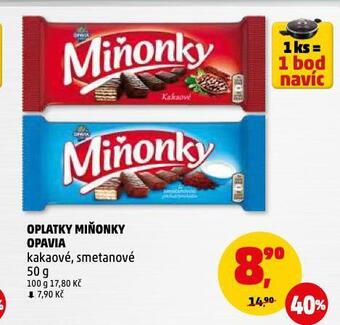 Penny Market Oplatky miňonky nabídka