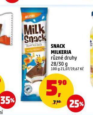 Penny Market Snack milkeria nabídka