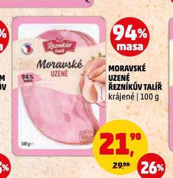 Penny Market Moravské uzené nabídka