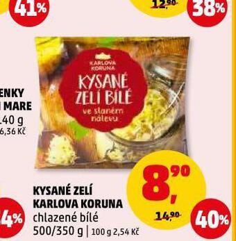 Penny Market Kysané zelí nabídka