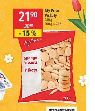 Globus My price piškoty nabídka