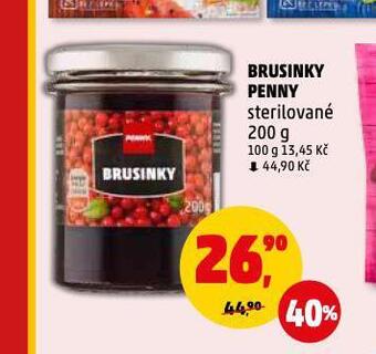 Penny Market Brusinky nabídka