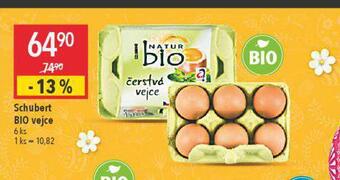Globus Schubert bio vejce 6 ks nabídka