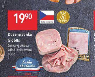 Globus Dušená šunka nabídka