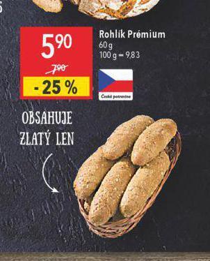 Globus Rohlík premium nabídka