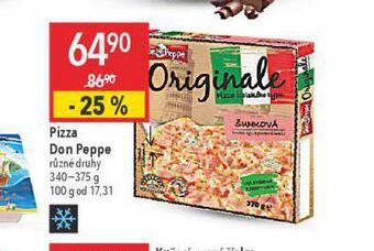 Globus Pizza don peppe nabídka
