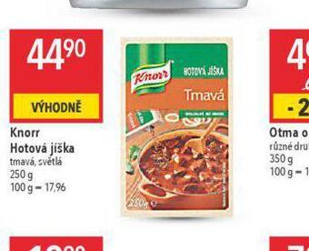 Globus Knorr hotová jíška nabídka