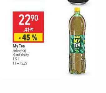 Globus My tea ledový čaj nabídka