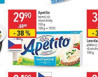 Globus Apetito tavený sýr nabídka