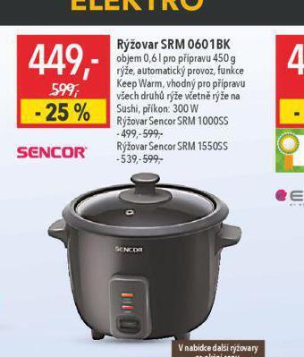 Globus Rýžovar sencor nabídka