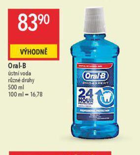Globus Oral-b ústní voda nabídka