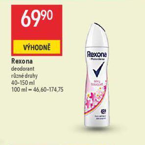 Globus Rexona deodorant nabídka