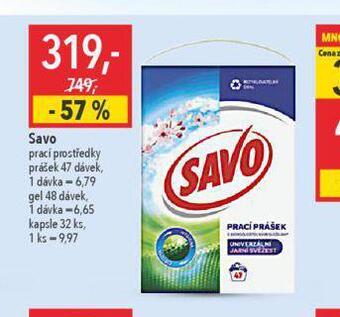 Globus Savo prací prostředek nabídka