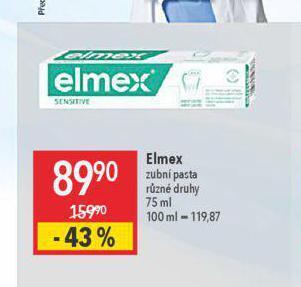 Globus Elmex zubní pasta nabídka