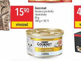 Globus Gourmet konzervy pro kočky nabídka