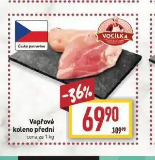 Billa Vepřové koleno přední nabídka