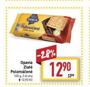 Billa Opavia zlaté polomáčené nabídka