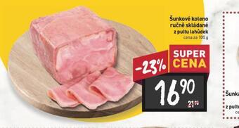 Billa Šunkové koleno ručně skládané nabídka
